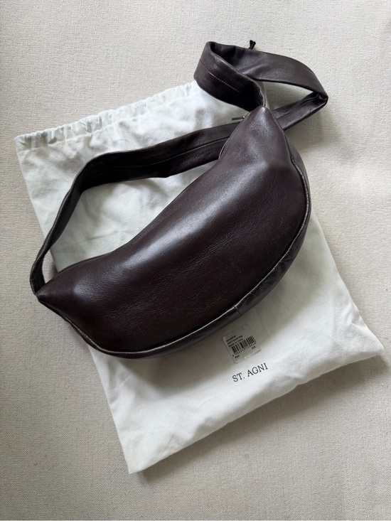 St. Agni Handbags - St Agni Leather Crescent Bag